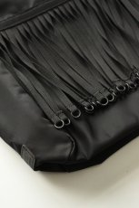 画像3: BAICYCLON by bagjack (バイシクロン バイ バグジャック) TAPE FRINGE SHOULDER BAG [BLACK] (3)