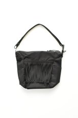 画像1: BAICYCLON by bagjack (バイシクロン バイ バグジャック) TAPE FRINGE SHOULDER BAG [BLACK] (1)