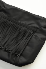 画像2: BAICYCLON by bagjack (バイシクロン バイ バグジャック) TAPE FRINGE SHOULDER BAG [BLACK] (2)