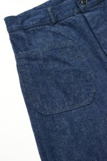 画像5: orslow (オアスロウ) DENIM WIDE FLARE PANTS [ONE WASH] (5)