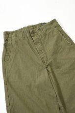 画像3: orslow (オアスロウ) WIDE FIT FRENCH WORK PANTS [ARMY GREEN] (3)