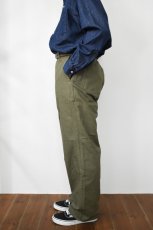 画像16: orslow (オアスロウ) WIDE FIT FRENCH WORK PANTS [ARMY GREEN] (16)