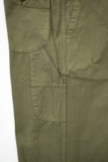 画像14: orslow (オアスロウ) WIDE FIT FRENCH WORK PANTS [ARMY GREEN] (14)