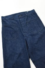 画像3: orslow (オアスロウ) DENIM WIDE FLARE PANTS [ONE WASH] (3)