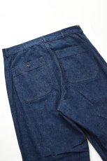 画像13: orslow (オアスロウ) DENIM WIDE FLARE PANTS [ONE WASH] (13)