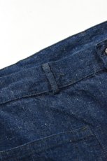 画像4: orslow (オアスロウ) DENIM WIDE FLARE PANTS [ONE WASH] (4)