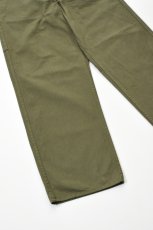 画像8: orslow (オアスロウ) WIDE FIT FRENCH WORK PANTS [ARMY GREEN] (8)