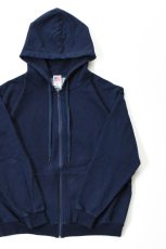 画像1: TYCA (タイカ) INDIGO HOODED SWEAT PARKA [STONE WASHED] (1)