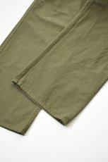 画像9: orslow (オアスロウ) WIDE FIT FRENCH WORK PANTS [ARMY GREEN] (9)