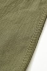 画像10: orslow (オアスロウ) WIDE FIT FRENCH WORK PANTS [ARMY GREEN] (10)