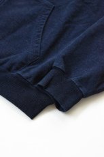 画像7: TYCA (タイカ) INDIGO HOODED SWEAT PARKA [STONE WASHED] (7)