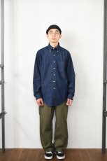 画像18: orslow (オアスロウ) WIDE FIT FRENCH WORK PANTS [ARMY GREEN] (18)