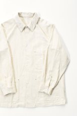 画像1: SOWBOW (ソウボウ) SOWBOW SHIRT SPORT JACKET 10oz HEMP [DENIM NATURAL] (1)