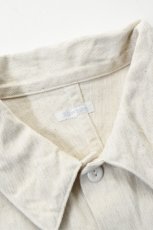 画像4: SOWBOW (ソウボウ) SOWBOW SHIRT SPORT JACKET 10oz HEMP [DENIM NATURAL] (4)