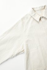 画像6: SOWBOW (ソウボウ) SOWBOW SHIRT SPORT JACKET 10oz HEMP [DENIM NATURAL] (6)