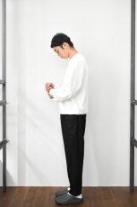 画像15: FLISTFIA (フリストフィア) Loose Fit Crew Neck Sweat [OFF WHITE] (15)