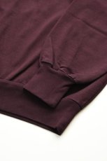 画像6: FLISTFIA (フリストフィア) Loose Fit Crew Neck Sweat [BLACK PURPLE] (6)