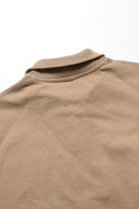 画像11: mocT (モクティー) BD FLEECE HALF ZIP SWEAT P/O [BROWN] (11)