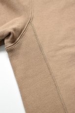 画像8: mocT (モクティー) BD FLEECE HALF ZIP SWEAT P/O [BROWN] (8)