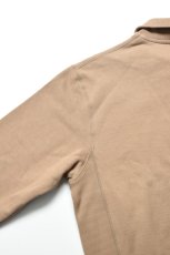 画像12: mocT (モクティー) BD FLEECE HALF ZIP SWEAT P/O [BROWN] (12)