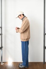 画像19: mocT (モクティー) BD FLEECE HALF ZIP SWEAT P/O [BROWN] (19)