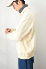 画像15: mocT (モクティー) BD FLEECE HALF ZIP SWEAT P/O [YELLOW] (15)