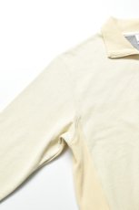 画像6: mocT (モクティー) BD FLEECE HALF ZIP SWEAT P/O [YELLOW] (6)