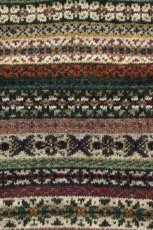 画像7: Jamieson's (ジャミーソンズ) All Over Fair Isle Slipover [DEEP GREEN] (7)