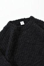 画像10: MEIAS (メイアス) WOOL SLUB LOW GAUGE PO [BLACK] (10)