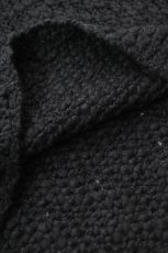 画像15: MEIAS (メイアス) WOOL SLUB LOW GAUGE PO [BLACK] (15)