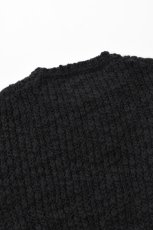 画像16: MEIAS (メイアス) WOOL SLUB LOW GAUGE PO [BLACK] (16)