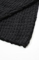 画像14: MEIAS (メイアス) WOOL SLUB LOW GAUGE PO [BLACK] (14)