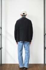 画像8: MEIAS (メイアス) WOOL SLUB LOW GAUGE PO [BLACK] (8)