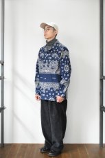 画像22: Behind The River (ビハインドザリバー) Portland Bandana Shirts [NAVY] (22)