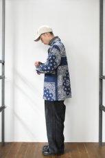 画像23: Behind The River (ビハインドザリバー) Portland Bandana Shirts [NAVY] (23)