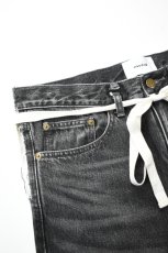 画像12: usedig (ユーズディッグ) RE'SIZE DENIM [BLACK] (12)