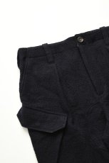 画像15: HOPPER'S BRUNCH (ホッパーズブランチ) WOOL PANTS [NAVY] (15)