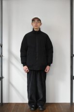 画像17: Scye (サイ) Nylon Stretch Reversible Down Jacket [BLACK] (17)