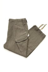 画像1: HOPPER'S BRUNCH (ホッパーズブランチ) WOOL PANTS [OLIVE] (1)