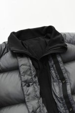 画像37: Scye (サイ) Nylon Stretch Reversible Down Jacket [BLACK] (37)