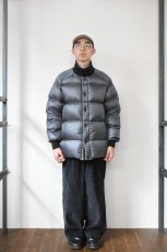 画像12: Scye (サイ) Nylon Stretch Reversible Down Jacket [BLACK] (12)