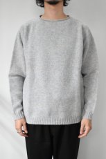 画像2: NOR' EASTERLY (ノアイースターリー) L/S ROLL NECK [UGIE PEARL] (2)