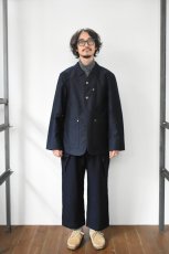 画像6: HOPPER'S BRUNCH (ホッパーズブランチ) WOOL PANTS [NAVY] (6)