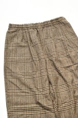 画像10: BURLAP OUTFITTER (バーラップアウトフィッター) TRACK PANT WP [BLACK PLAID] (10)