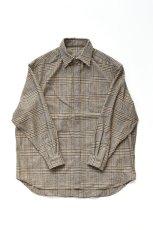 画像9: BURLAP OUTFITTER (バーラップアウトフィッター) L/S B.B. SHIRT WP [BLACK PLAID] (9)