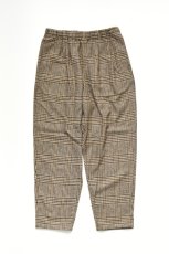 画像9: BURLAP OUTFITTER (バーラップアウトフィッター) TRACK PANT WP [BLACK PLAID] (9)