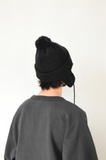 画像7: HIGHLAND 2000 (ハイランド2000) Ear Flap Pom Pom [BLACK] (7)