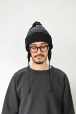 画像4: HIGHLAND 2000 (ハイランド2000) Ear Flap Pom Pom [BLACK] (4)