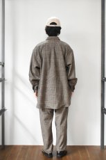 画像8: BURLAP OUTFITTER (バーラップアウトフィッター) L/S B.B. SHIRT WP [BLACK PLAID] (8)