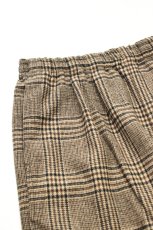 画像12: BURLAP OUTFITTER (バーラップアウトフィッター) TRACK PANT WP [BLACK PLAID] (12)